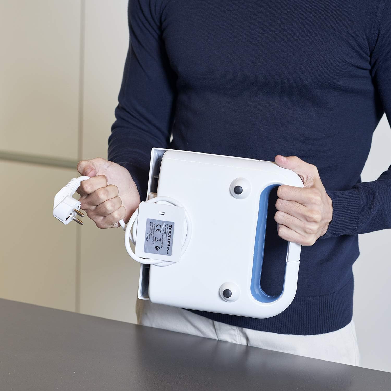 Taurus - Mysandwich Grill - grill électrique 800W, plaques antiadhésives, voyants, blanc