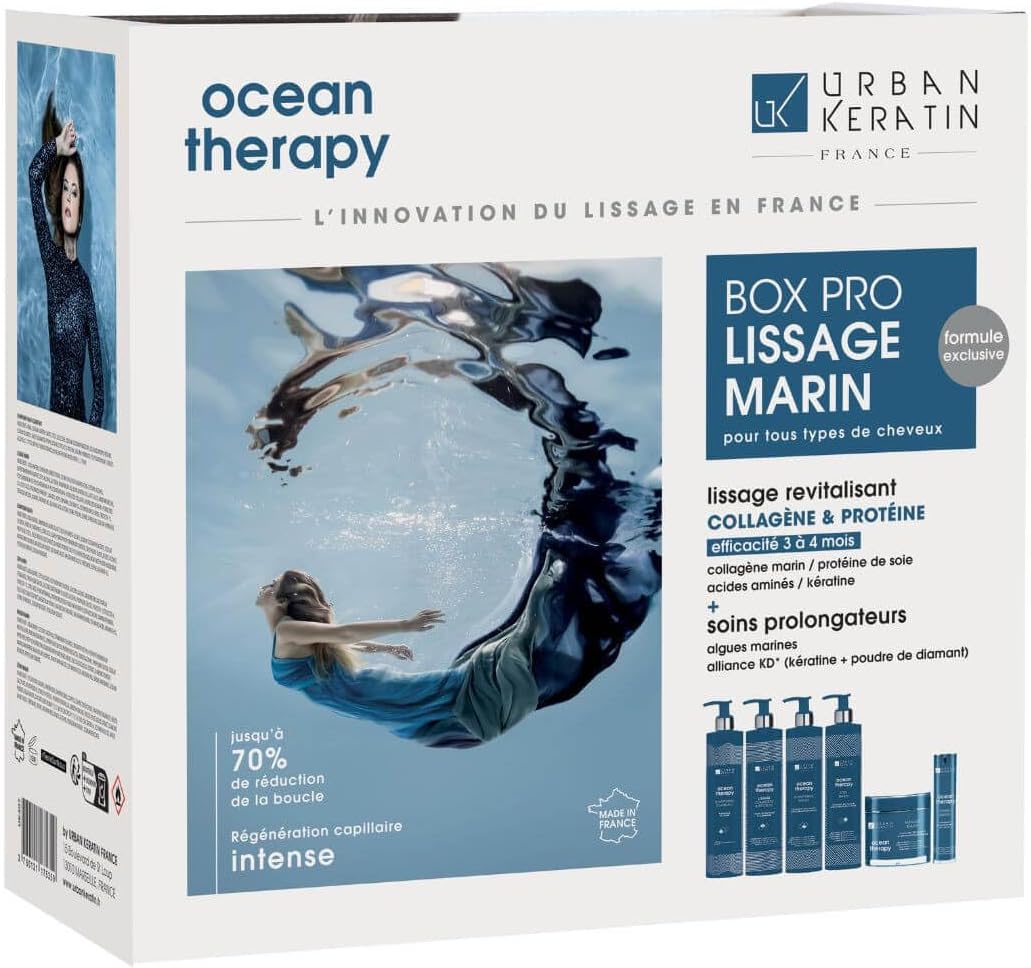 Urban Keratin - Ocean Therapy Soin Complet - 6x400ml - hydratant, nourrissant