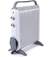 Duronic HV180 Chauffage électrique avec panneaux en mica 1800 W - Convecteur avec thermostat intégral...