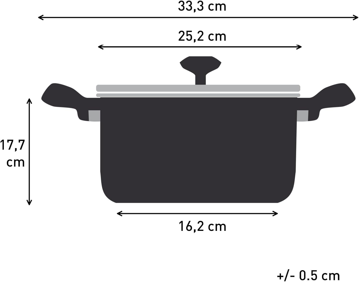 Tefal - Air Soft Light - 24cm - fonte aluminium, induction, céramique, E2664625