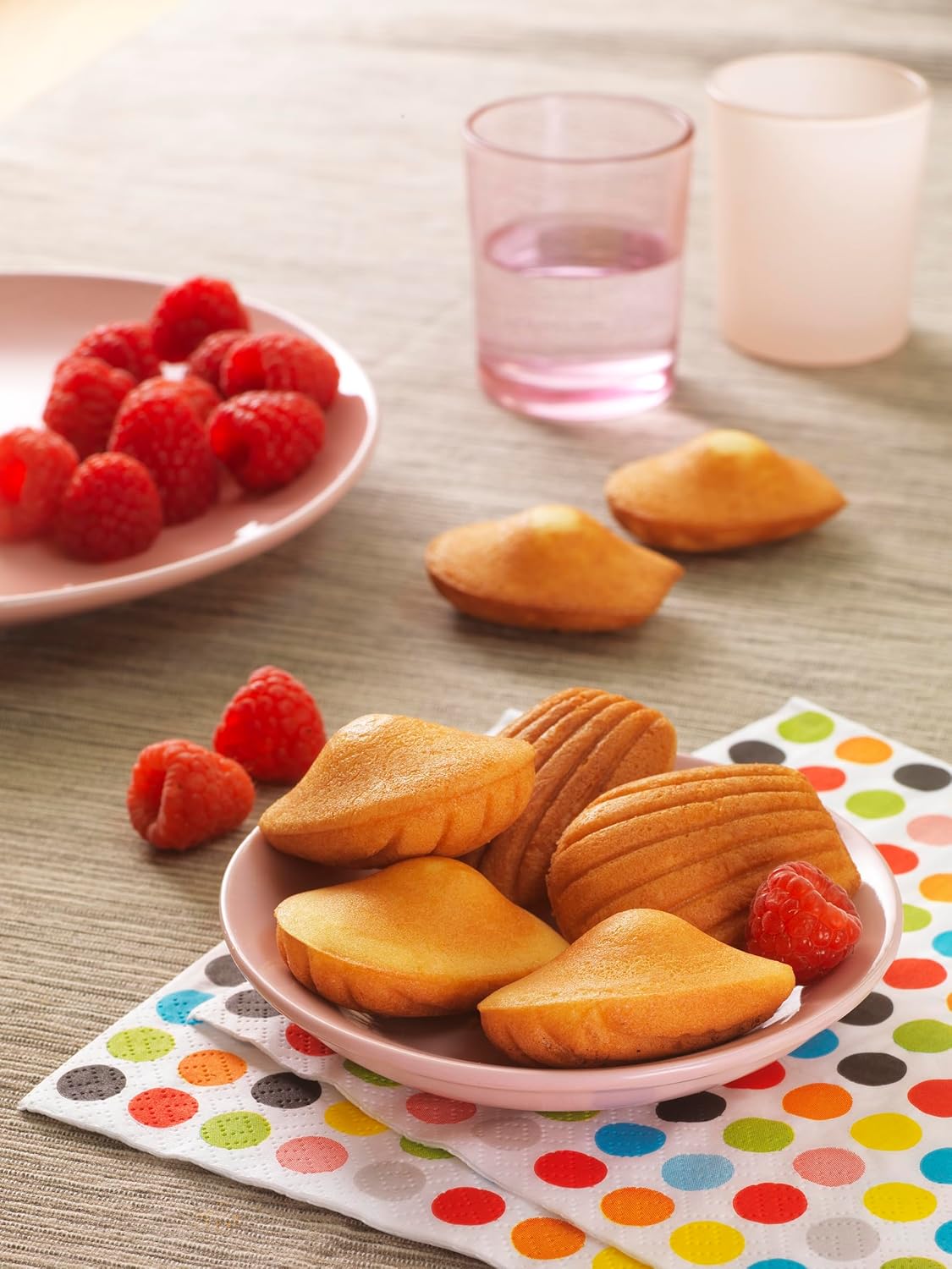 Tefal - Coffret Snack Collection - plaques mini madeleines et livre recettes - XA801512