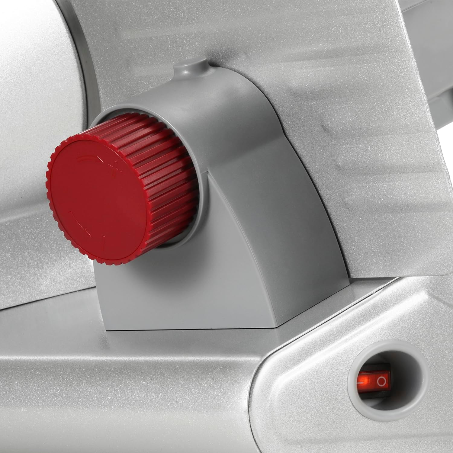 H.Koenig - trancheuse MSX190 - lame 19 cm - coupe 0-13 mm, aiguiseur intégré, plateau large