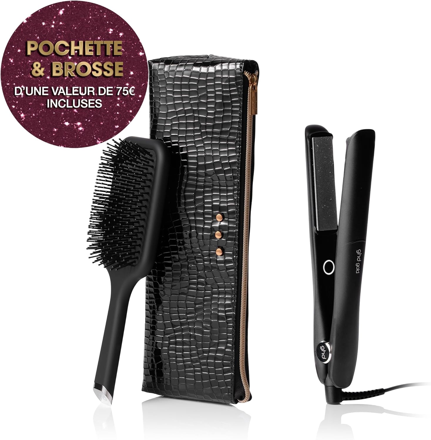 ghd - Gold série - Lisseur professionnel, design arrondi, brillance 65%