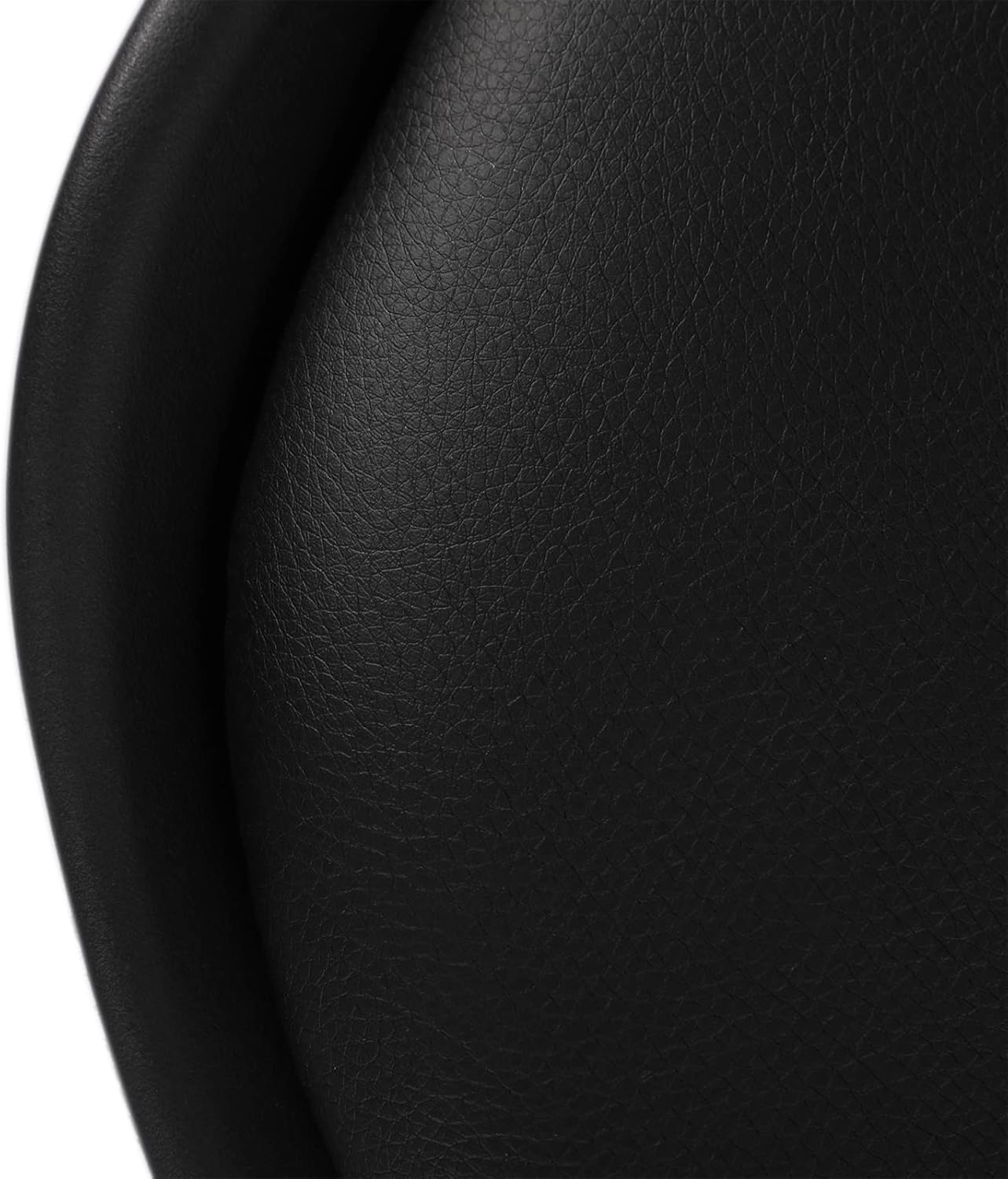 EGGREE - chaises rétro rembourrées, bois hêtre, lot de 2, noires