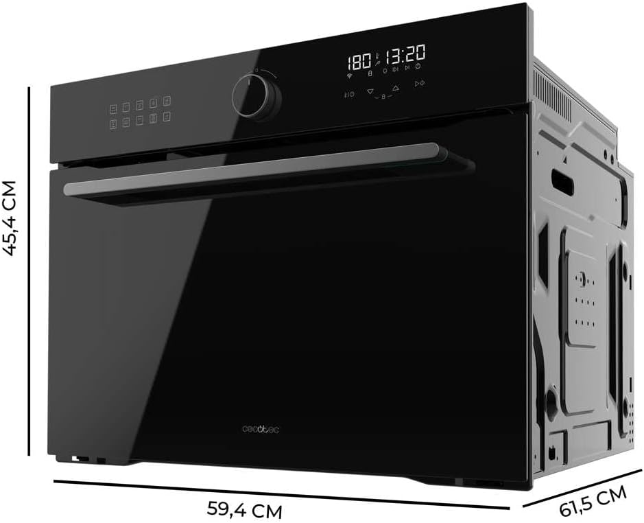 Cecotec - Bolero Hexa, 53 L, Airfryer, 11 fonctions, 2900W, AF314500