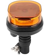 SUPAREE 12/24 V Gyrophare enfichable LED pour tracteur gyrophare 12 V avec interrupteur...