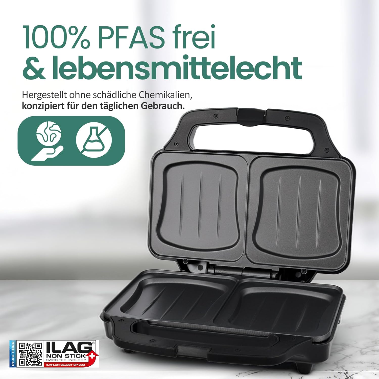 Emerio - XXL Haus & Garten - grande taille - sans BPA, facile à nettoyer, 900W