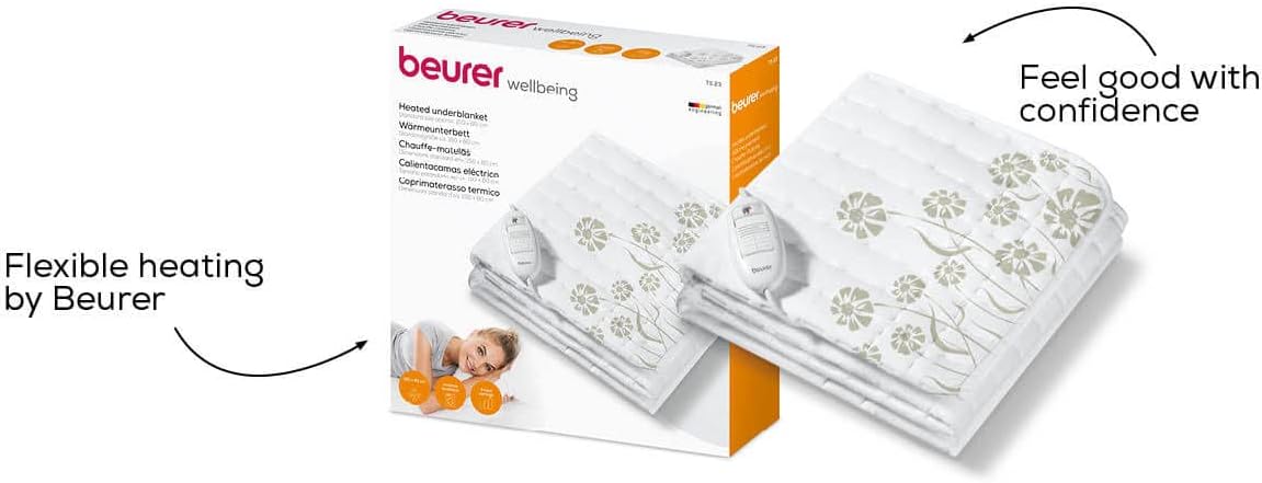 Beurer – TS 23 – 150x80 cm – Surmatelas chauffant 1 place