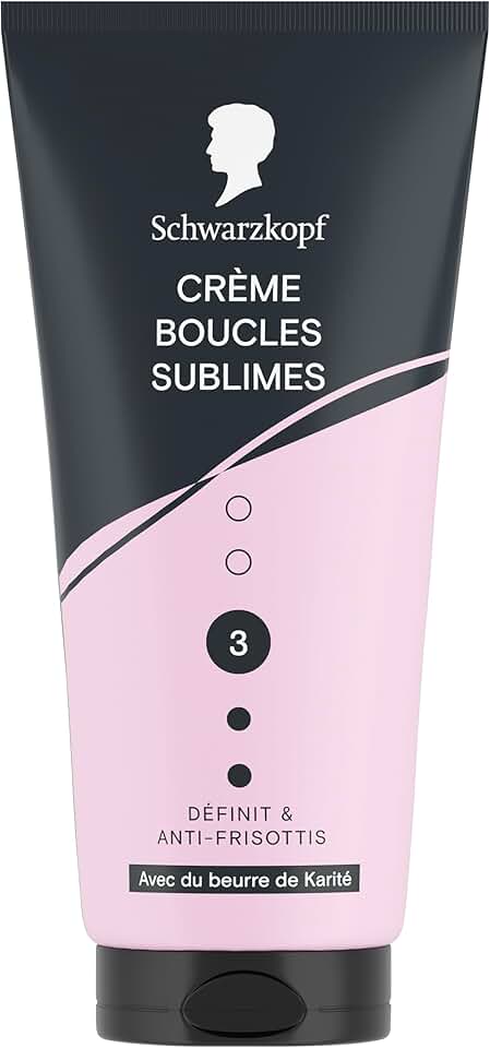 Schwarzkopf - Crème Boucles Sublimes - 150ml - boucle définie, anti-frisottis, karité, végane, sans silicone