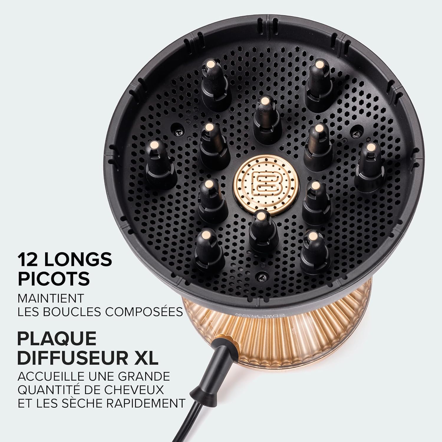 Bellissima - Diffon Supreme XL - diffuseur céramique - 2 vitesses, 3 températures, séchage ionique doux