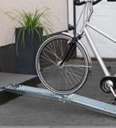 VOUNOT 2x Rampe de chargement pliable Rampes de chargement 400kg Max Rampe pliable pour moto, remorque, pelouse...