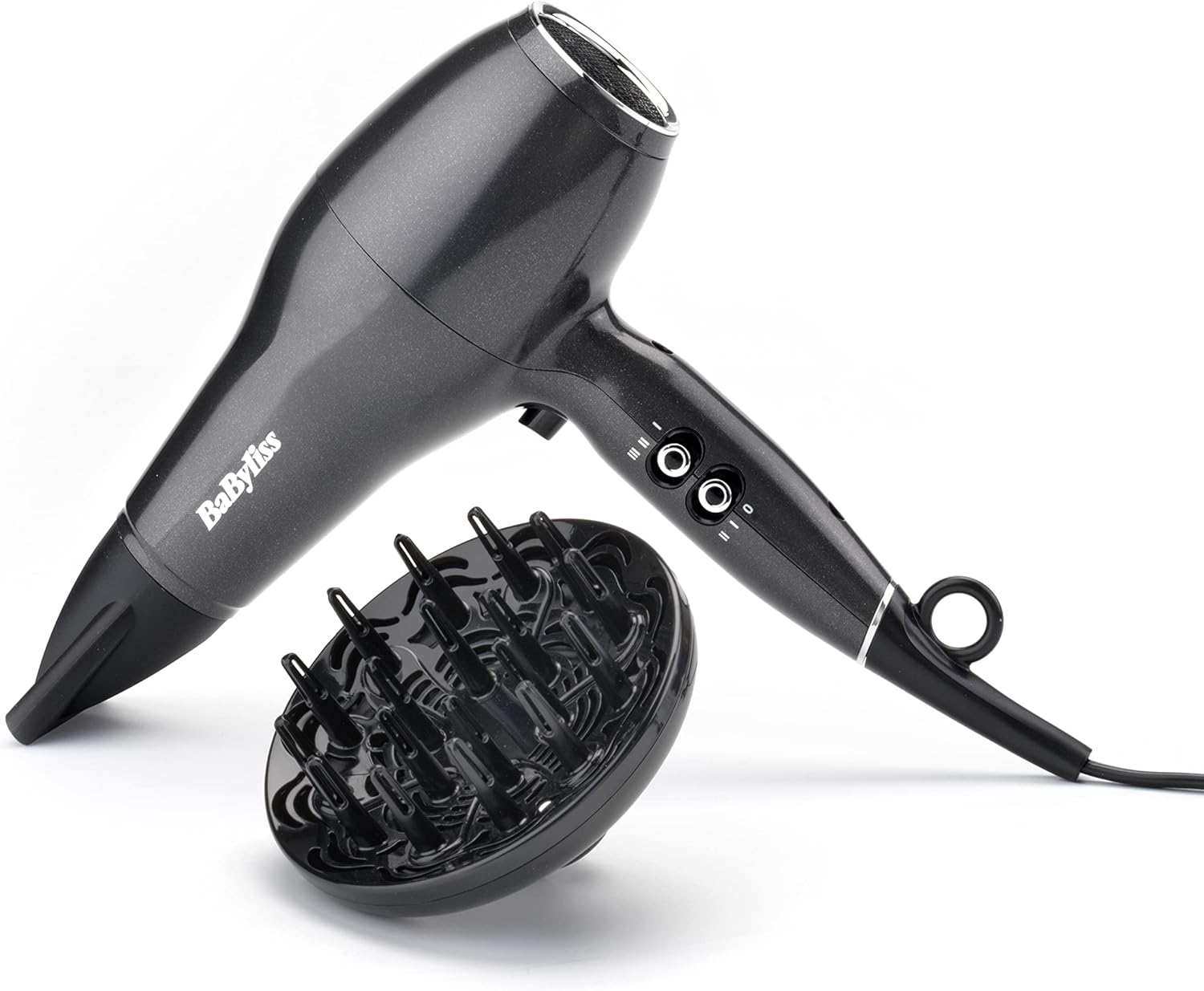 Babyliss - Sèche-cheveux professionnel - AC, 2300W, Platinium Diamond - 1 unité