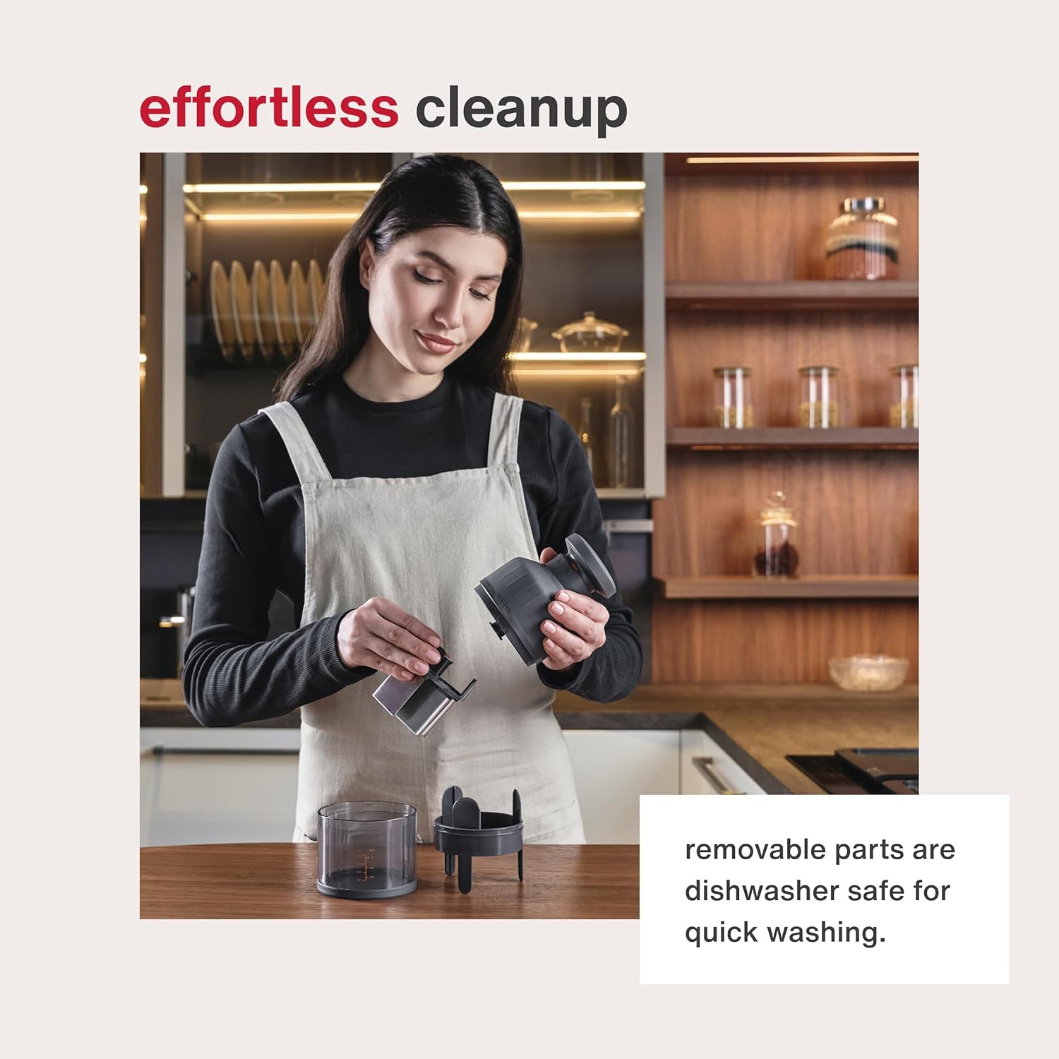 Zyliss - Zick Zick 3 - hachoir manuel inox - pour légumes et herbes