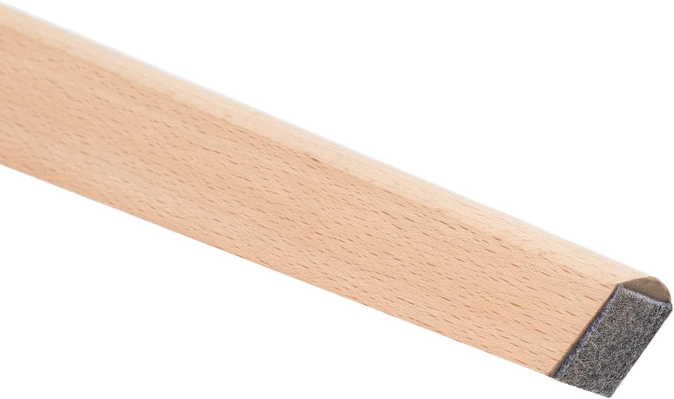 EGGREE - chaise scandinave lot de 4 - tissu/lin jaune - bois hêtre, rembourrée, testée SGS