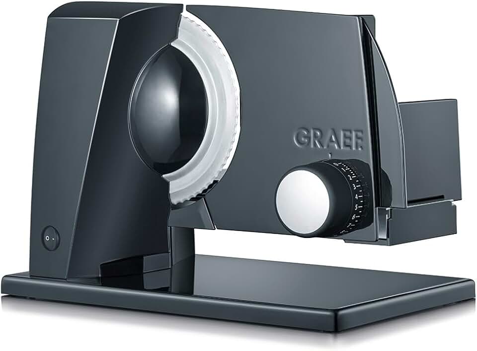 Graef - Sliced Kitchen séries - dimensions compactes - Allesschneider, noir - S11002