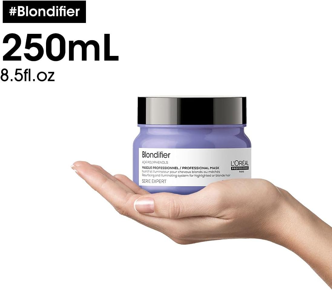 L'Oréal Professionnel - Blondifier - 250ml - Masque nutritif éclat cheveux blonds