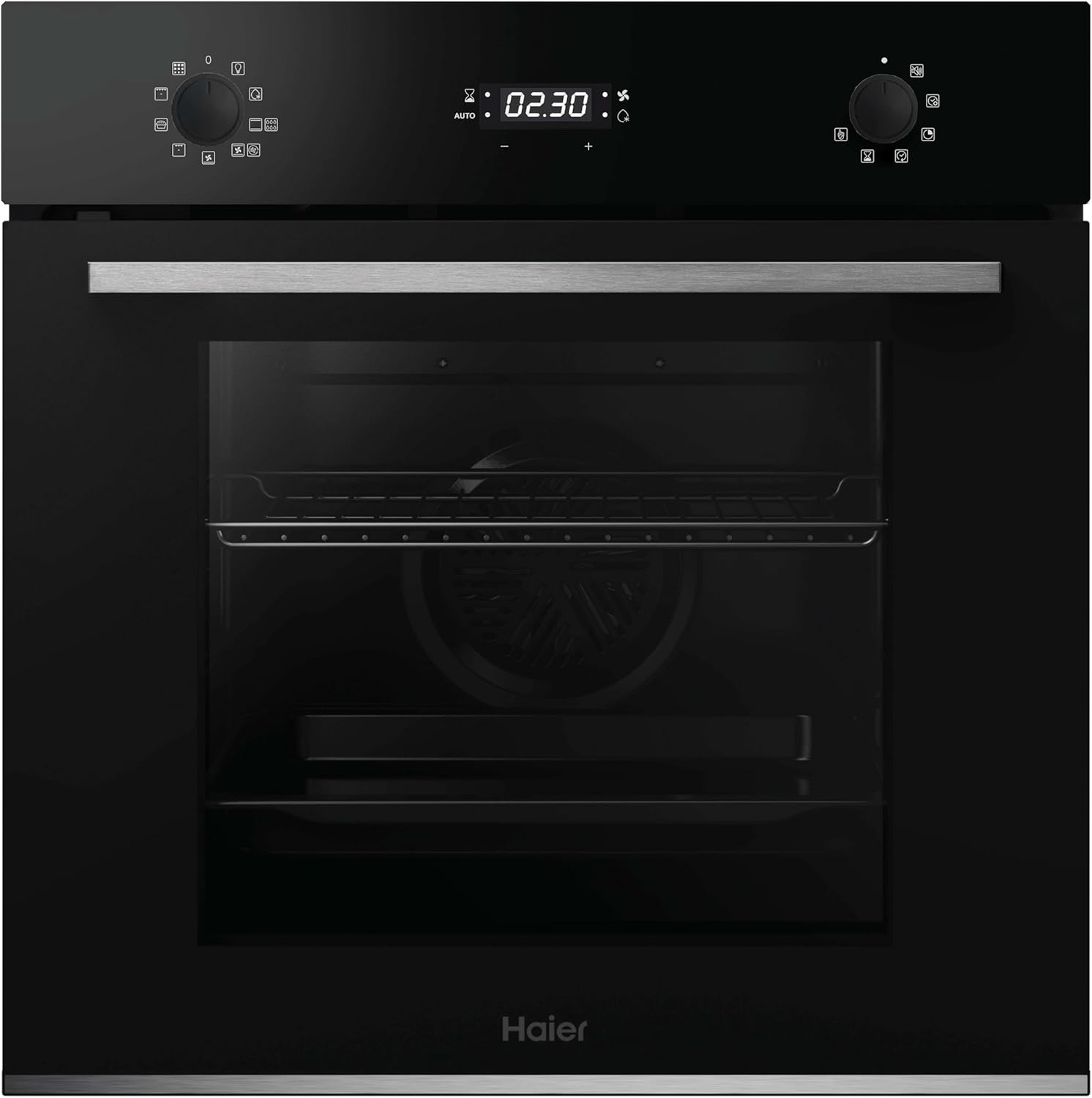 Haier - Four multifonction Série 2, 70L, pyrolyse, Airfry, HWOS2BFA2P5A