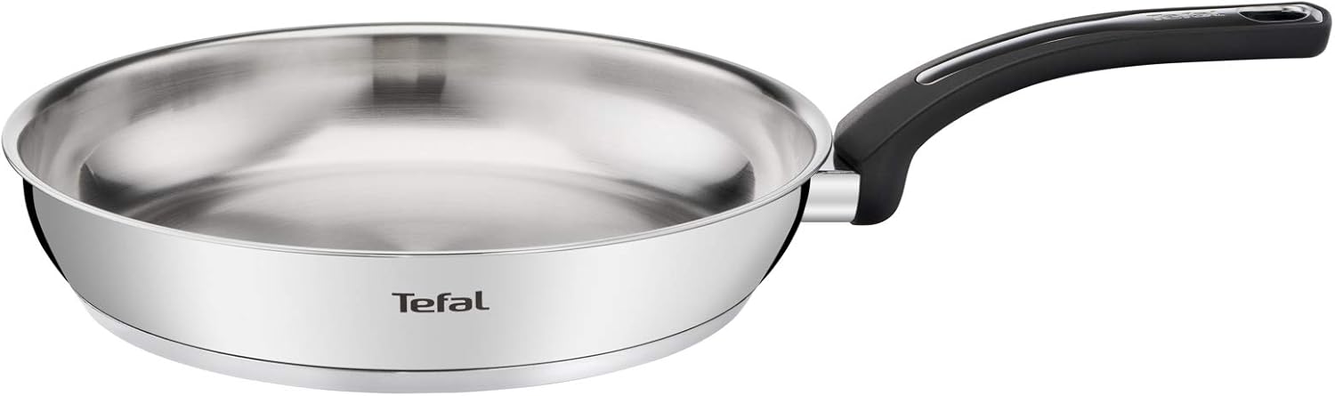 Tefal - Emotion - poêle 24 cm - inox, base épaisse, induction, E3010404