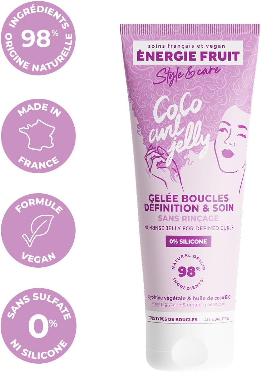 Energie Fruit - Coco Curl gelée boucles 200ml - anti-frisottis, coco bio