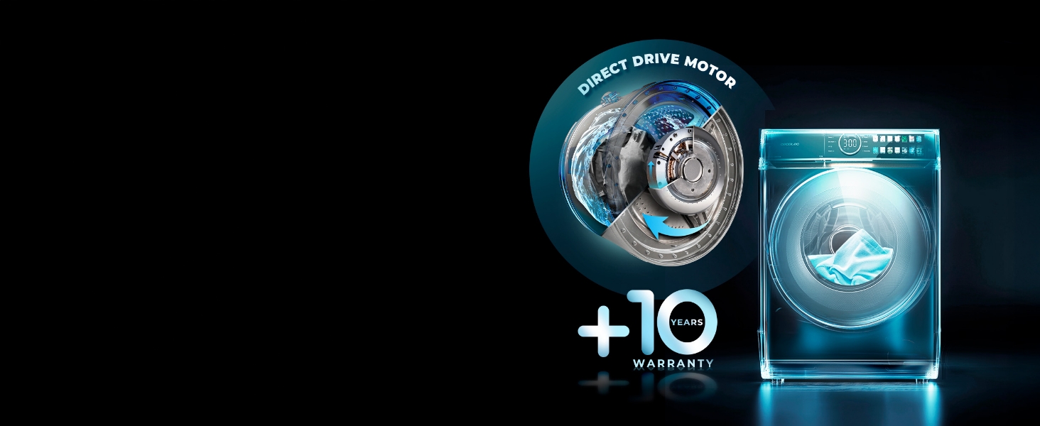 lave-linge; lave-linge à chargement frontal; lave-linge 10 kg; lave-linge 12 kg; Direct Drive