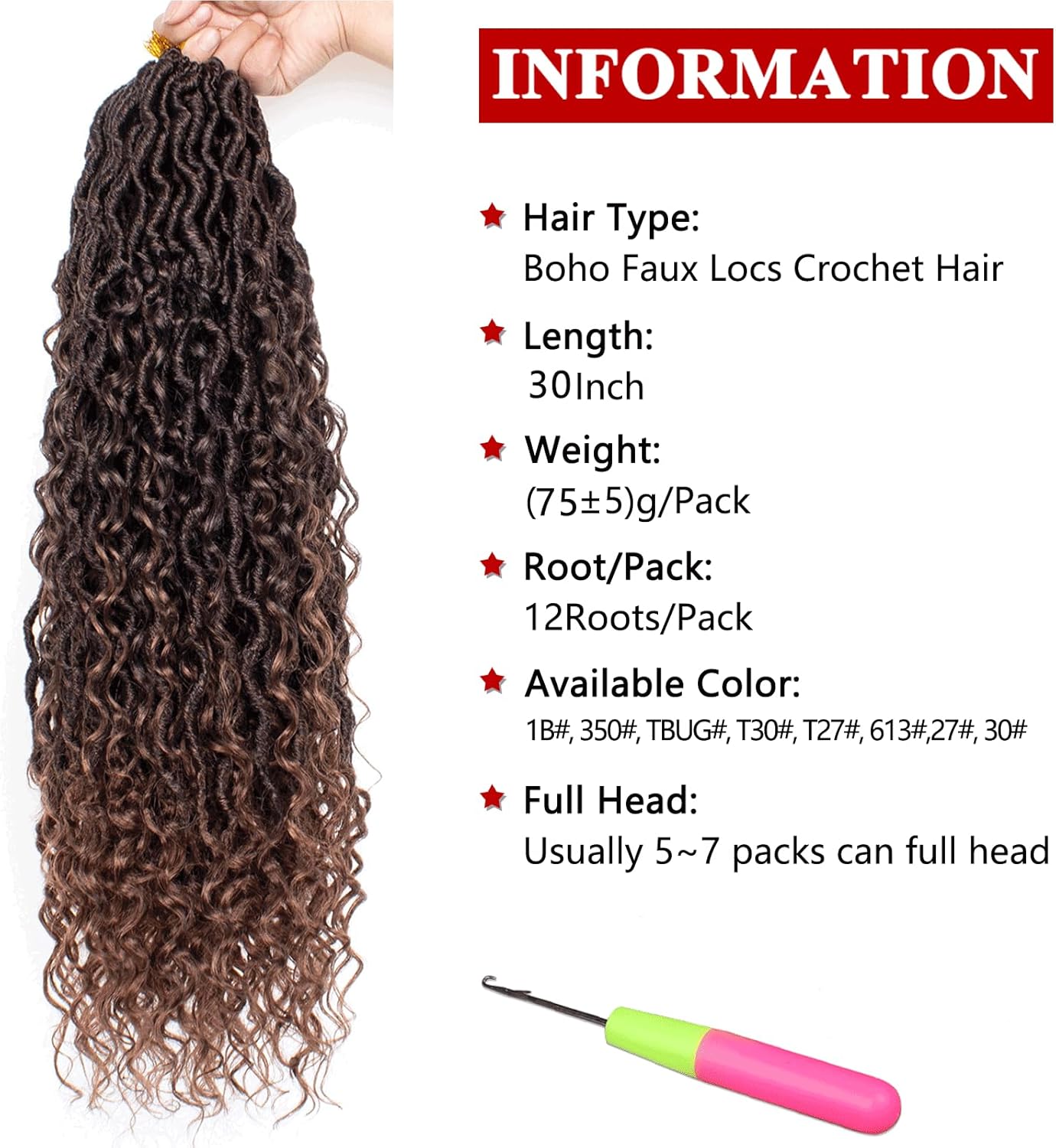 Xtrend - Bohemian Faux Locs 30