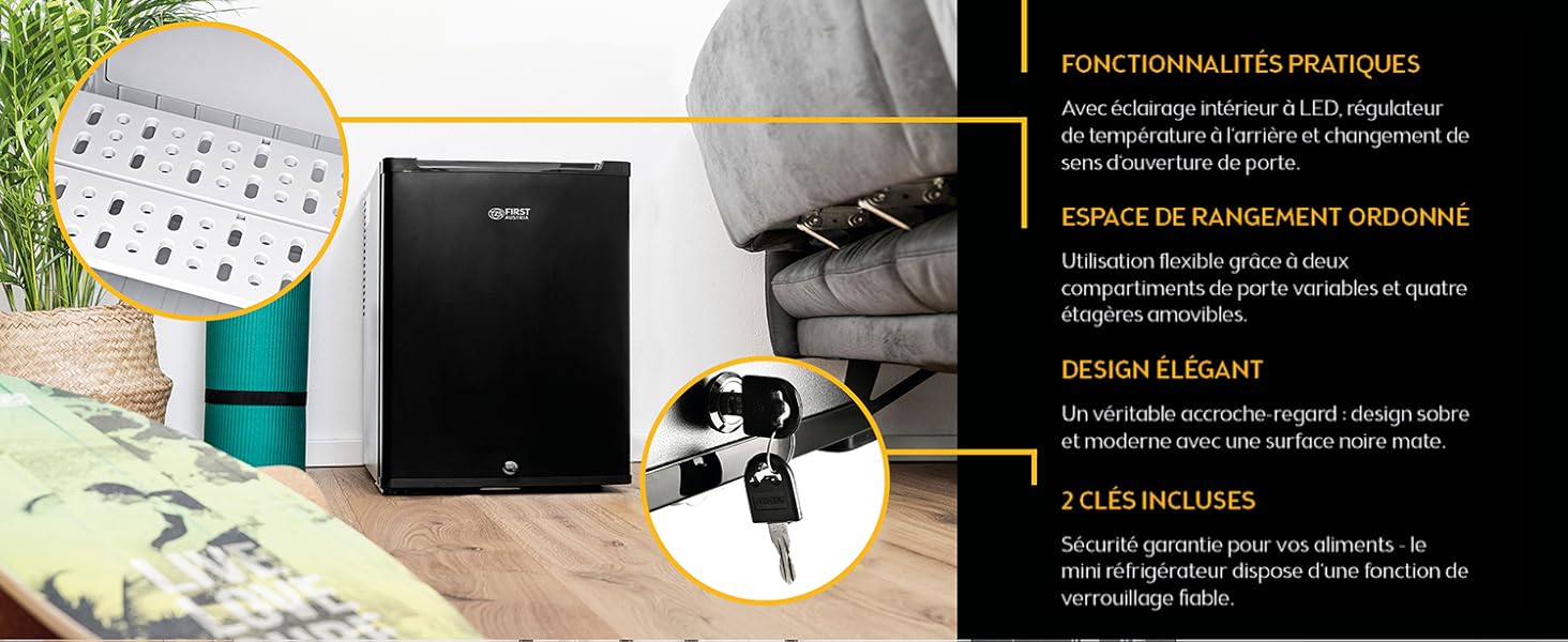 frigo mini boissons frigo avec compartiment congélateur petit rétro porte en verre petit frigo mini