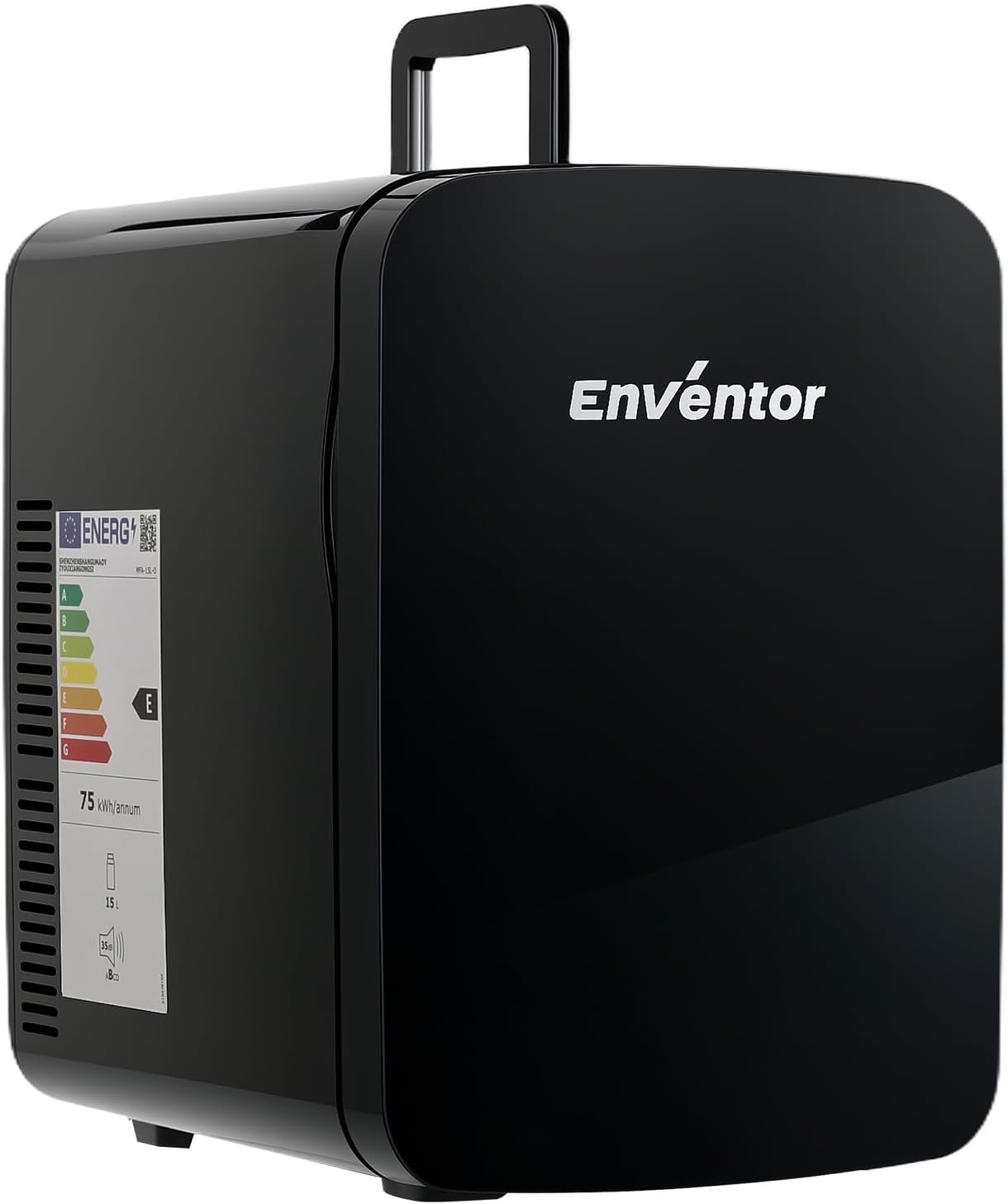 Enventor - Mini Frigo 15L, modes chaud/froid, portable, silencieux