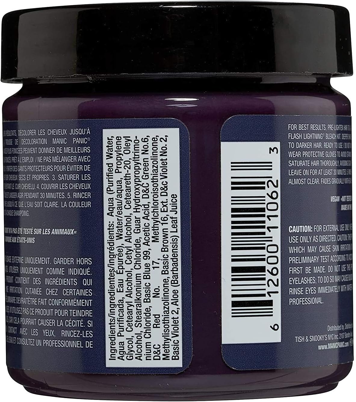 Panic - Dark Star Classic Creme - 118ml - Vegan, semi-permanent, cruelty free