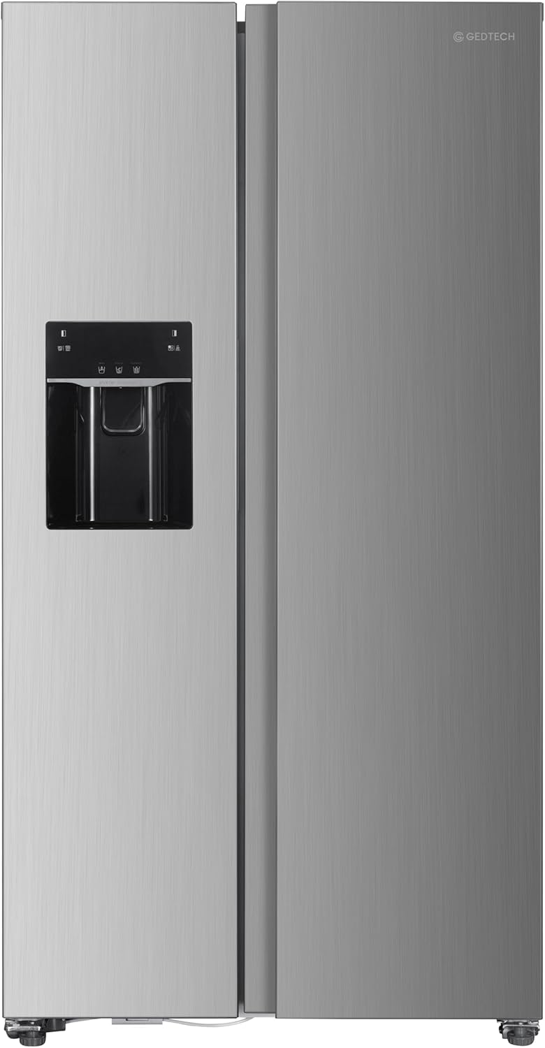 GEDTECH - Side by Side 513L inox - Distributeur eau & glaçons - GSBSA513IX