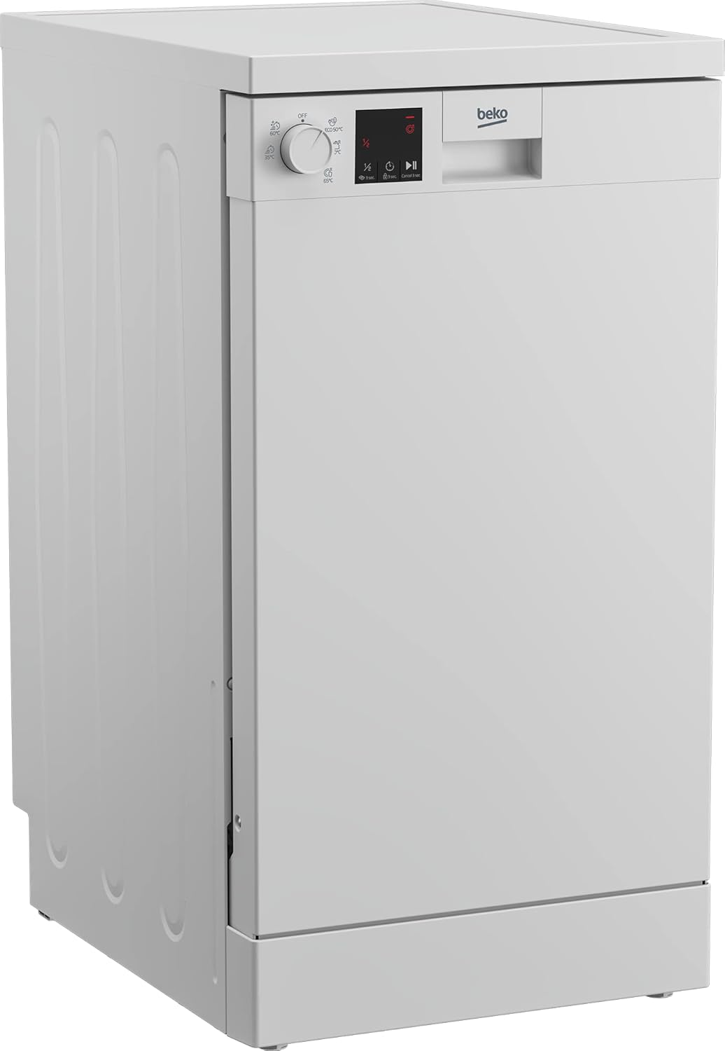 Beko - lave-vaisselle 10 couverts compact 45cm, autoportant - DVS05024W