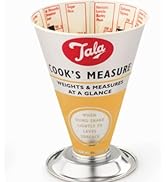 Tala Yellow 1950'S Retro Cook Mesure, moyen alternatif et simple de mesurer une large gamme d'aliments P...