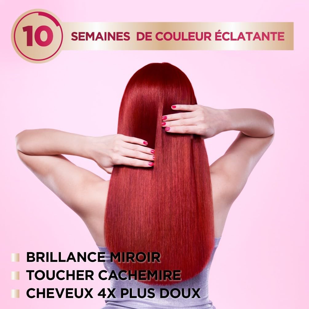 Garnier - Color Sensation - crème permanente - noir intense, couvre 100% cheveux blancs, tenue 10 semaines