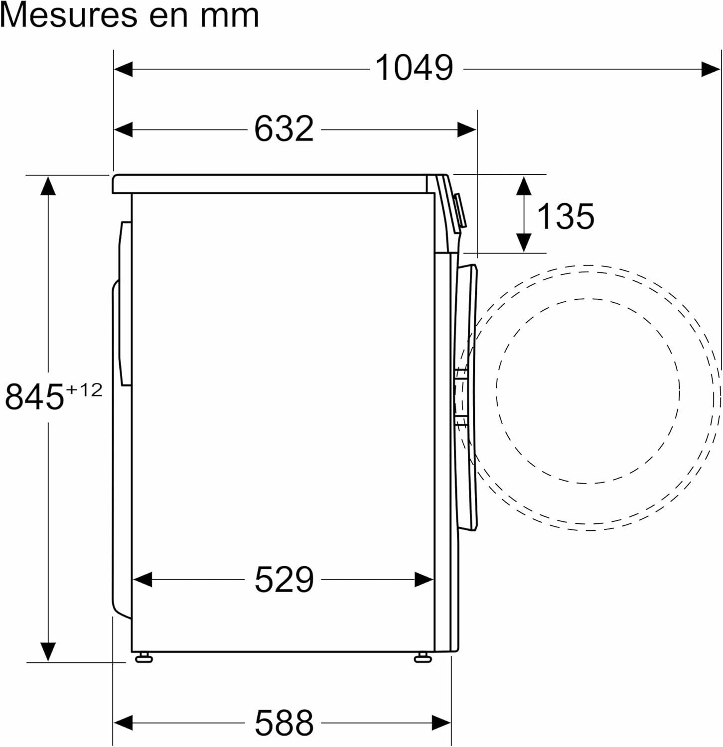 Bosch - Série 2 lave-linge 7kg 1400trs/min blanc compact WGE02405FR