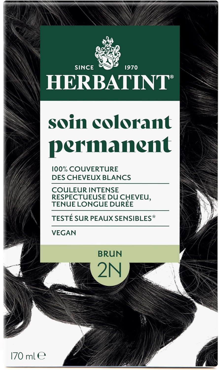 Herbatint - Soin Colorant Permanent - 170 ml - Sans ammoniaque, couvrance totale cheveux blancs, testé dermatologiquemen