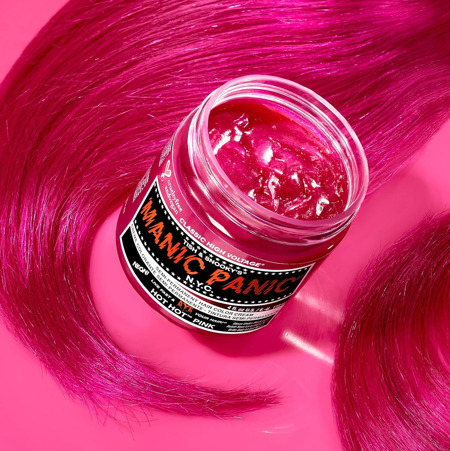 Manic Panic - Classic Line coloration 237ml - rose vif longue tenue