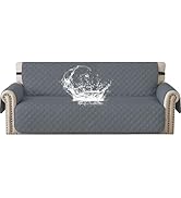 YSTELLAA 100% Impermeable Housse Canapé 3 Places, Couvre Canapé avec Accoudoirs, Universelle Hous...