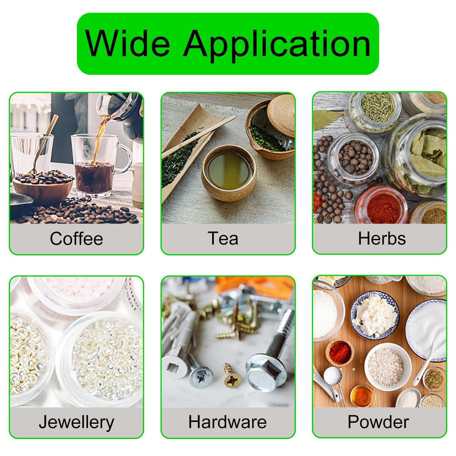 GeekerChip - balance de cuisine - 0,01g à 1000g - LCD, portable, multifonction