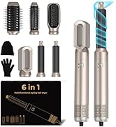 UKLISS Air Styler 6 en 1, Brosse Soufflante Brushing avec Seche Cheveux Ionique, Boucleur a Air, ...