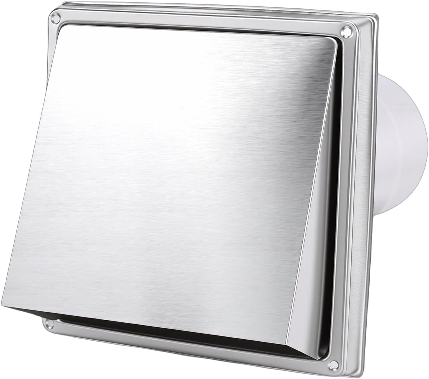 Fafeicy - Couvercle ventilation 4 pouces - inox, tuyau amovible