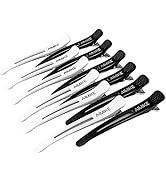 Pinces Cheveux, AIMIKE Pince Crocodile Cheveux, Professionnel Pince Cheveux Coiffeur, Pinces à Ch...