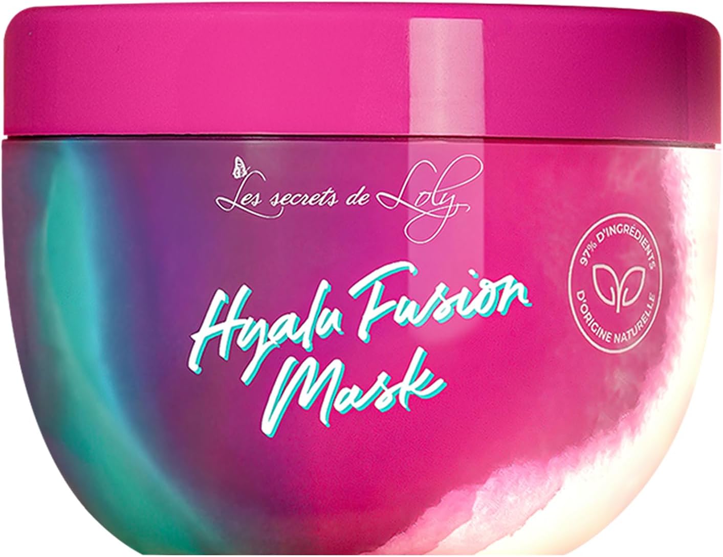 Les Secrets de Loly - Hyalu Fusion Mask - 300ml - masque boucles hydratant acide hyaluronique