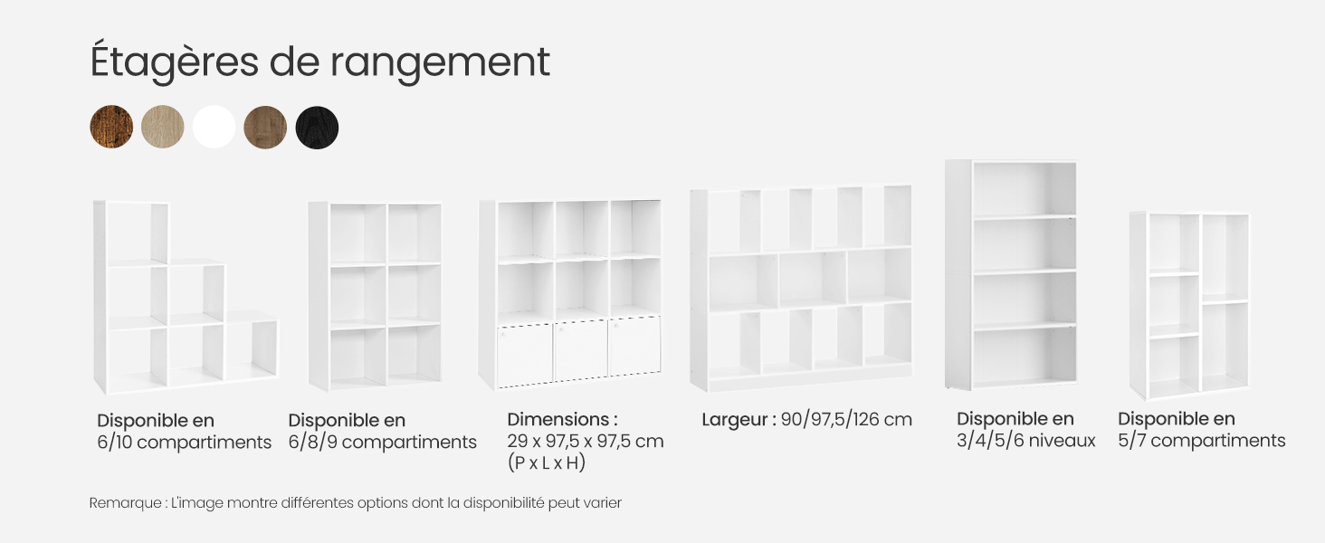 l'unité murale en bois blanc