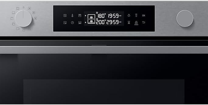 Samsung - four série NV7 - multifonction, 70L, pyrolyse - NV7B4550VAS