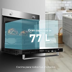 Energy class A / Steam Assist / Steam EasyClean / Cooling Fan / Steam Base X2 / Porte Full Glass