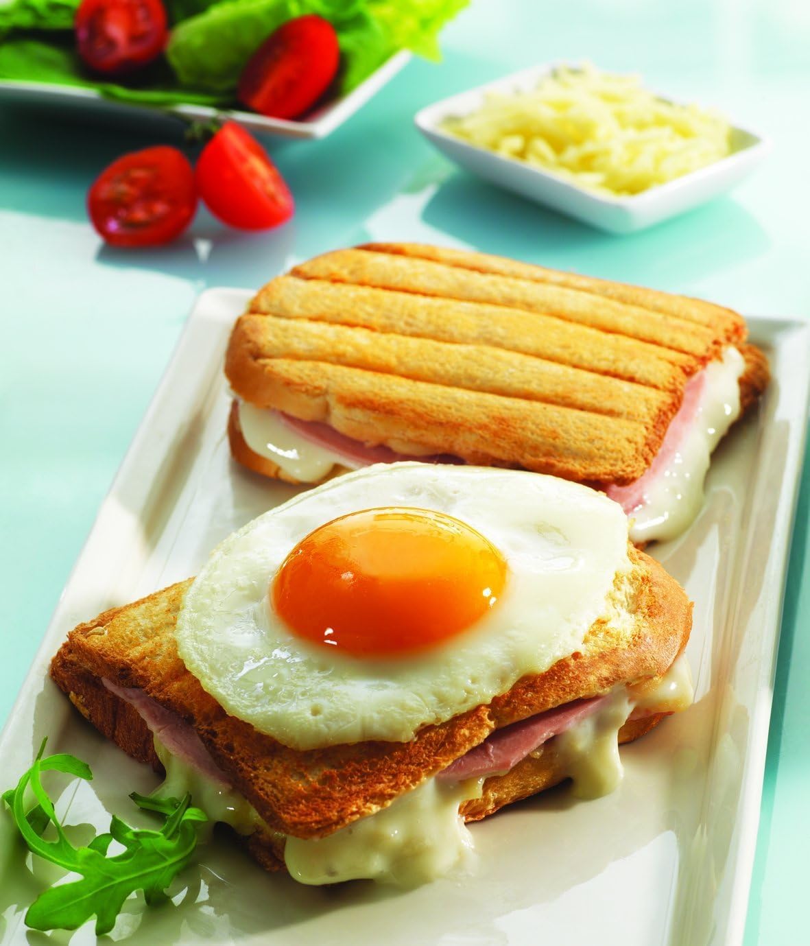 Tefal - Snack Collection - plaques croque monsieur, livre recettes - XA800112