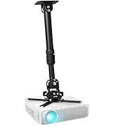 Duronic PB04XL Support universel pour projecteur 13,6 kg extensible de 450 mm à 700 mm montage p...