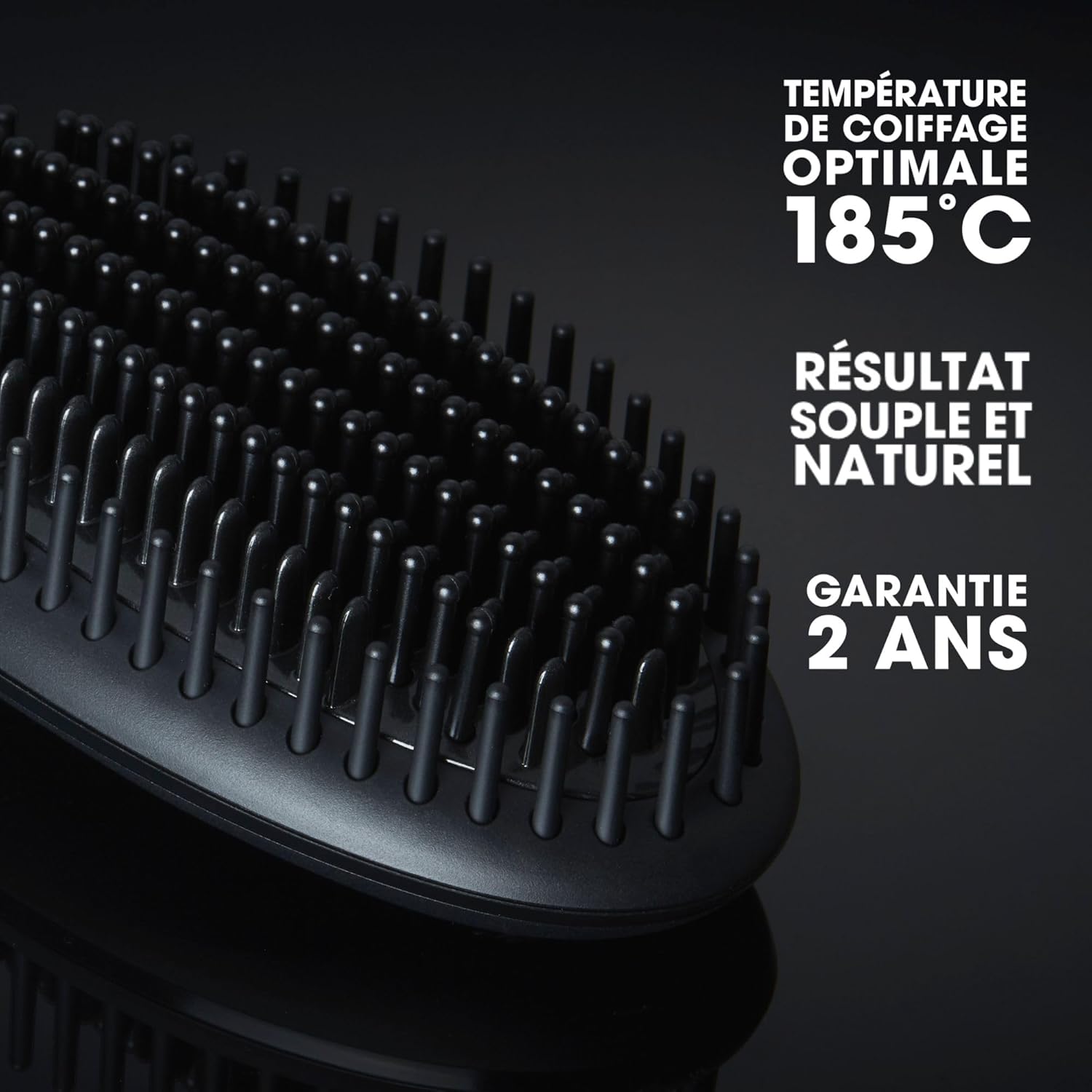 ghd - Brosse chauffante Glide - Lissage rapide, anti-frisottis, sans chaleur extrême