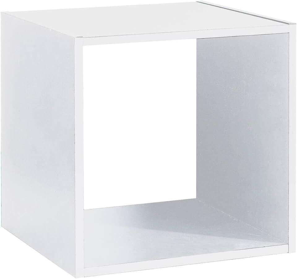 5five - Cube Mix N Modul - 34,5x32x34,5cm - Modulable blanc, rangement