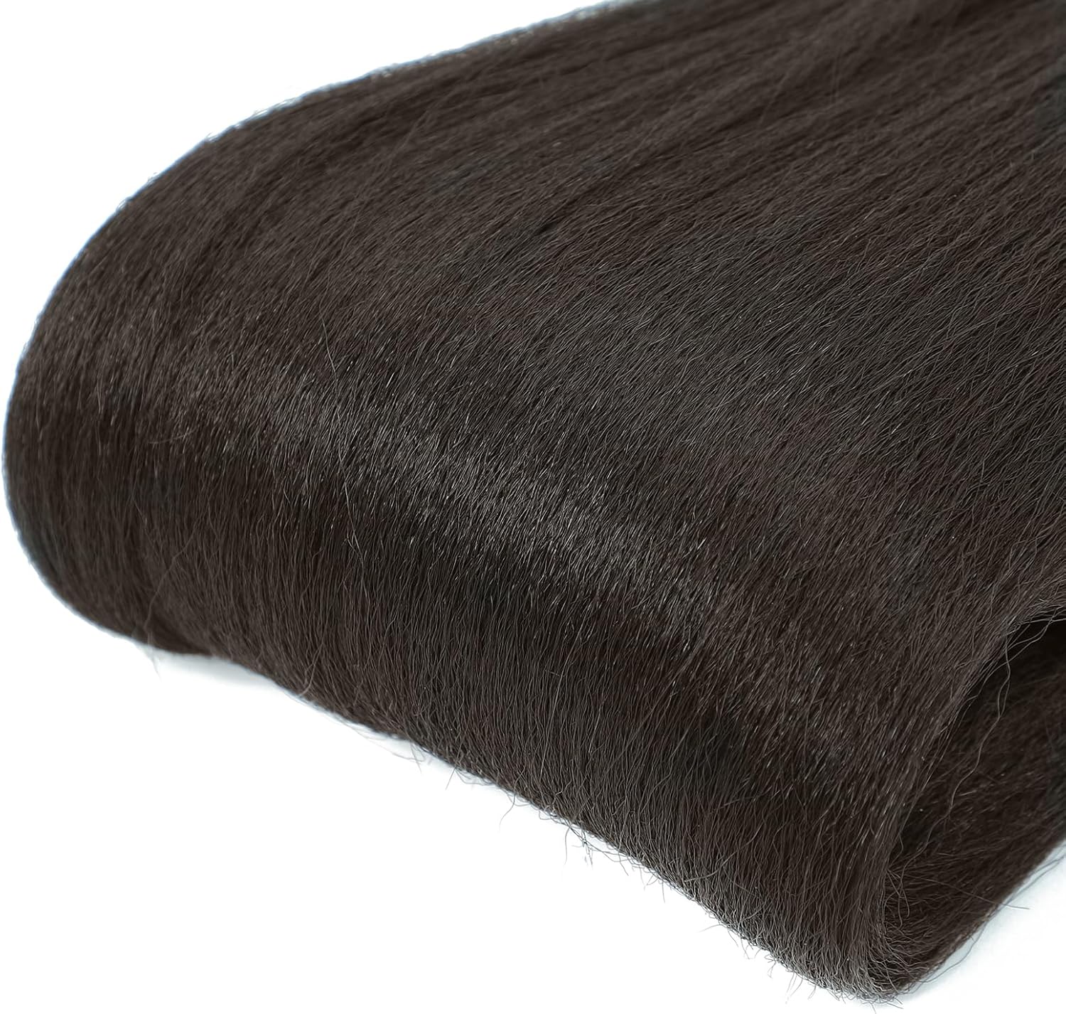 Extensions cheveux tressés - 30 pouces - pré-étirées, 6 paquets, Kanekalon, couleur brun chocolat