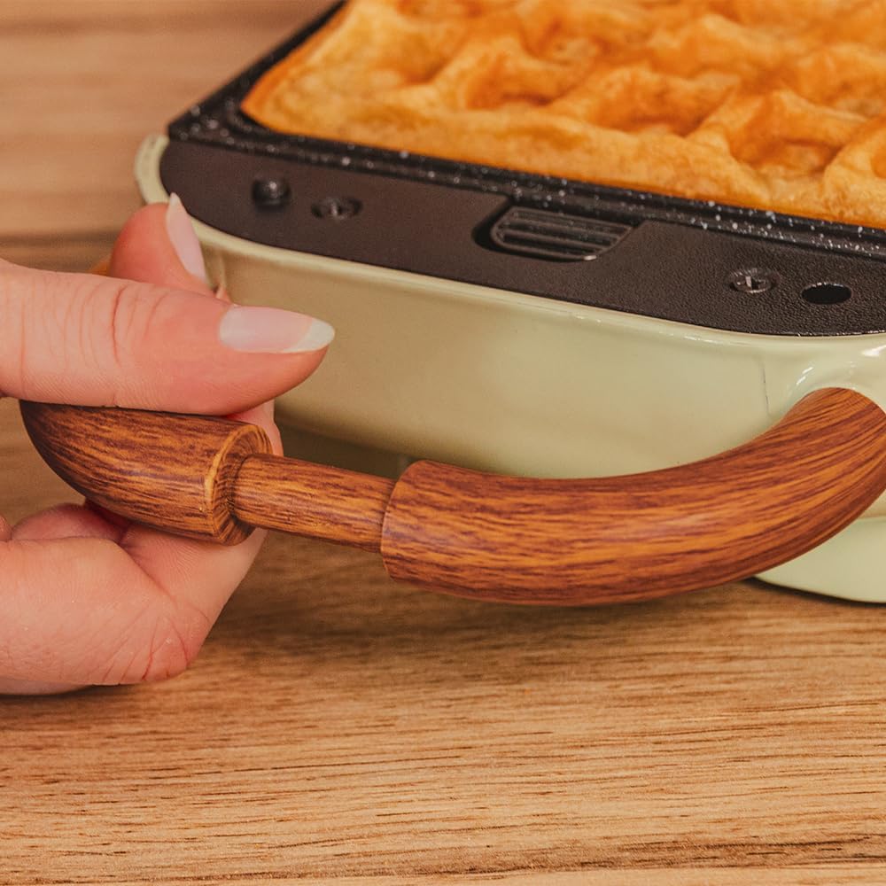 Cecotec - Rock'nToast Retro One - 700W, 3 plaques, revêtement RockStone